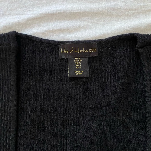 HOUSE OF HARLOW ribbed top - Picture 4 of 5